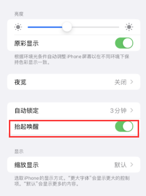 益阳苹果授权维修站分享iPhone轻点无法唤醒怎么办