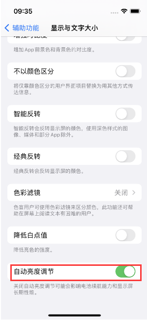 益阳苹果15维修店分享iPhone 15 Pro系列屏幕亮度 