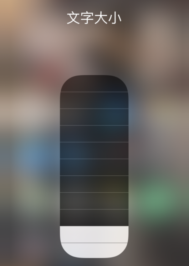 益阳苹果手机维修分享小技巧：在 iPhone 控制中心快速调节字体大小 